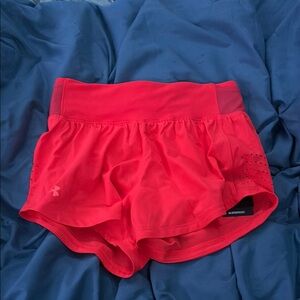 Under Armour Women's Red Athletic Shorts